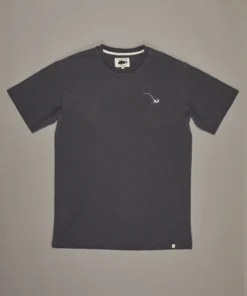 Just Another Fisherman HOOKED UP TEE - AGED BLACK Apparel