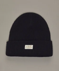Just Another Fisherman Apparel J.A.F LOGO BEANIE - BLACK