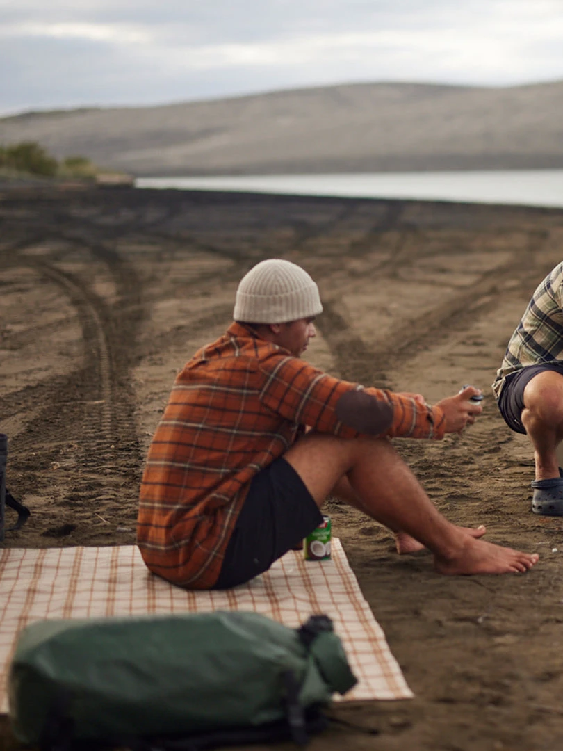 Just Another Fisherman LANDING CHECK BLANKET - SAND/RUST Apparel