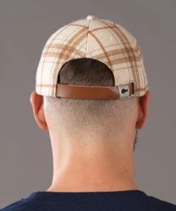 Just Another Fisherman LANDING CHECK CAP - LIGHT/DARK BROWN CHECK