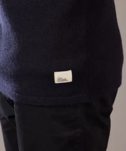 Just Another Fisherman MERINO SEA TEE - NAUTICAL BLACK