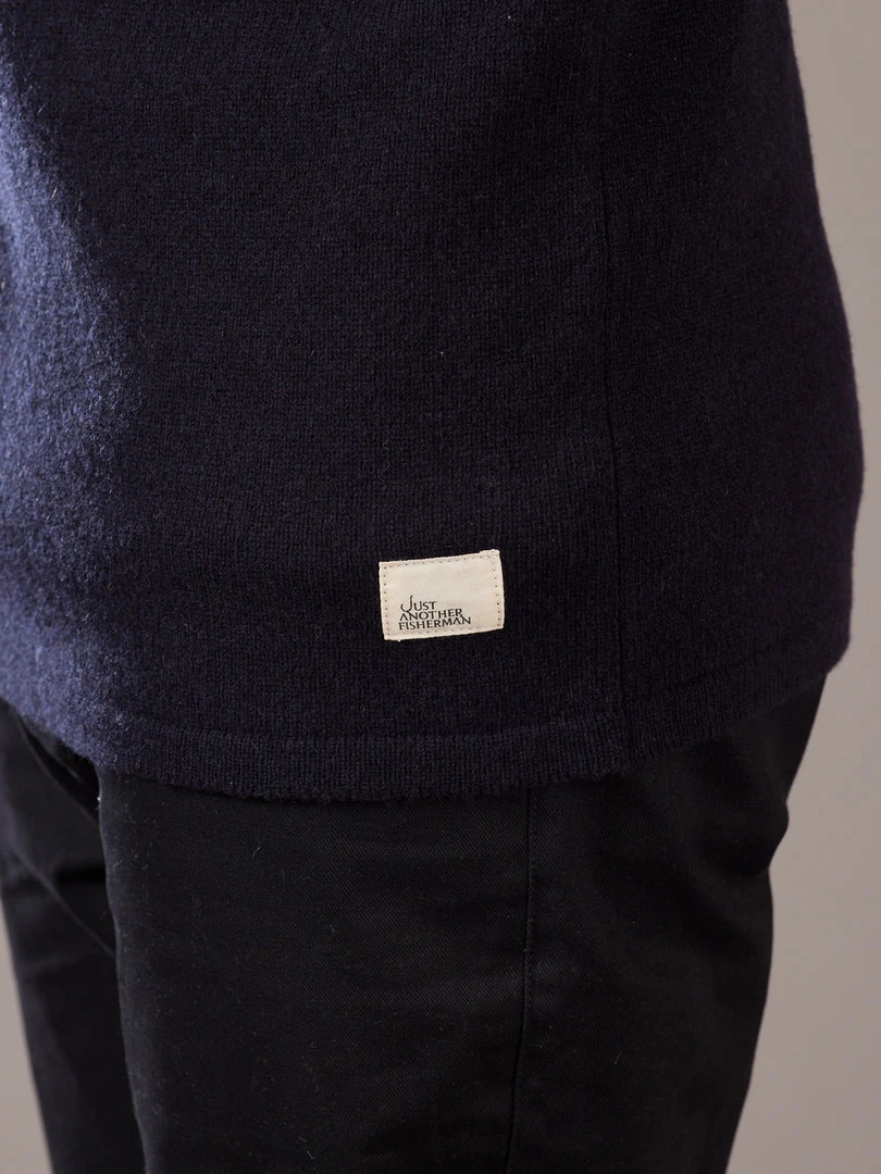 Just Another Fisherman MERINO SEA TEE - NAUTICAL BLACK