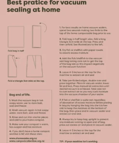 MISTY LADY VACUUM SEAL BAGS - 25 PACK Accessories