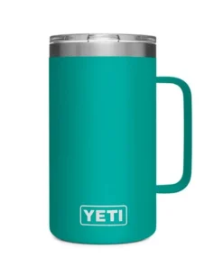 Drinkware & Coffee YETI RAMBLER 24 OZ MUG - AQUIFER BLUE