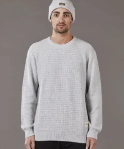 Just Another Fisherman OCEANGOING CREW - LIGHT GREY Apparel