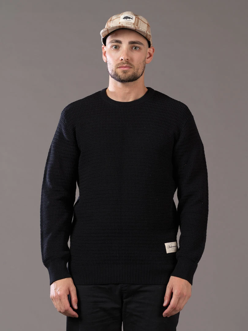 Just Another Fisherman OCEANGOING CREW - BLACK Apparel