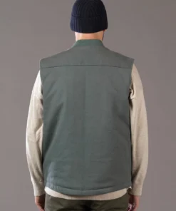 Just Another Fisherman OIL CHANGE VEST - MOSS