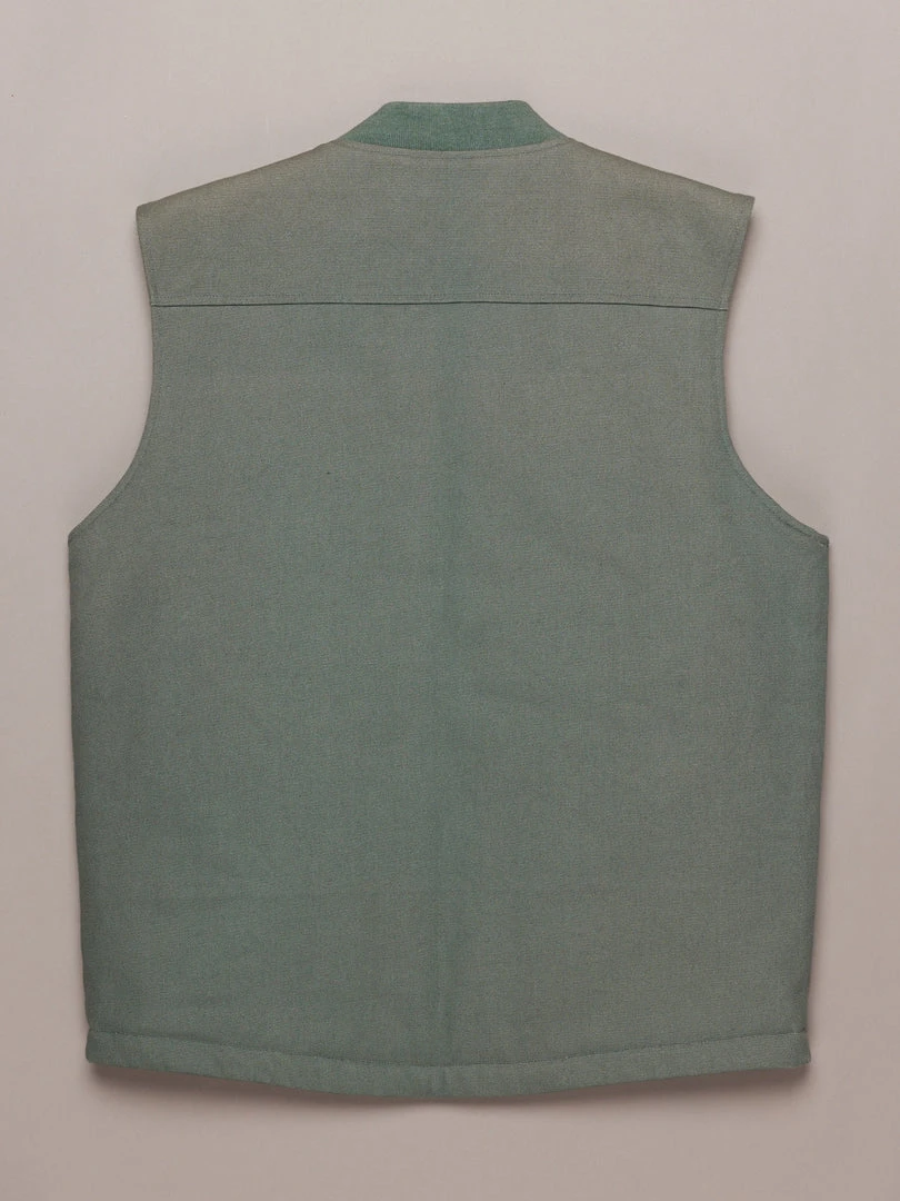 Just Another Fisherman OIL CHANGE VEST - MOSS