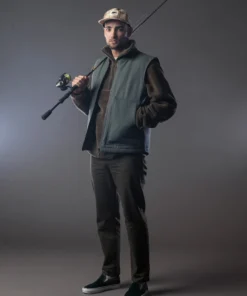 Just Another Fisherman OIL CHANGE VEST - MOSS