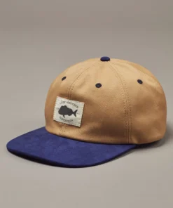 Just Another Fisherman OLD SEA DOG CAP - TAN/NAVY