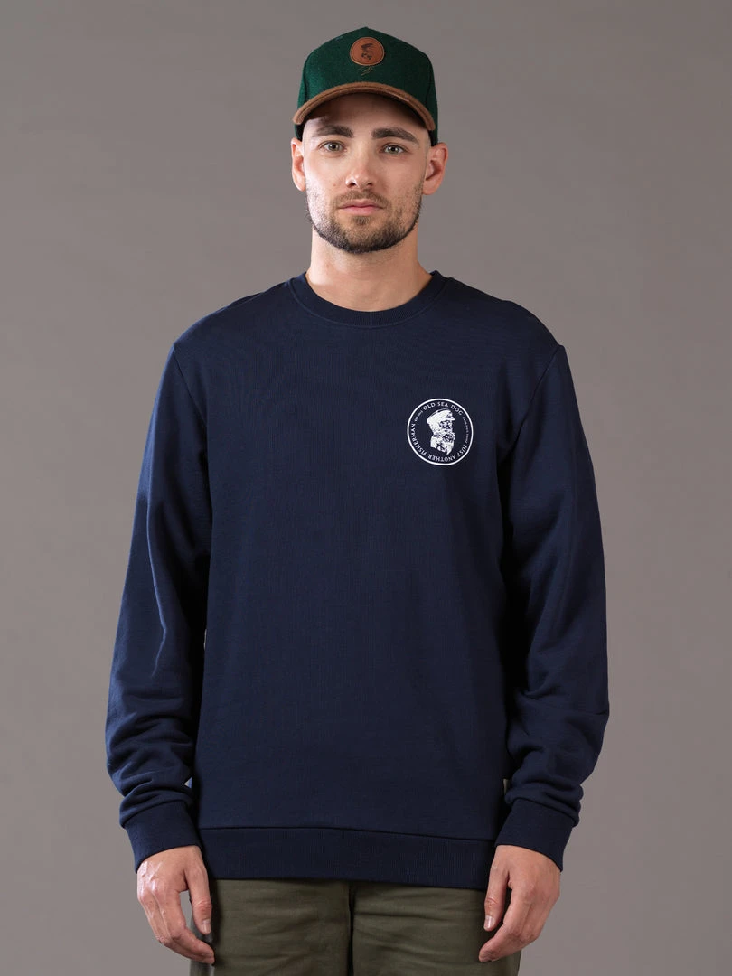 Just Another Fisherman OLD SEA DOG CREW - NAVY Apparel