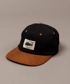 Just Another Fisherman OLD SEA DOG CAP - BLACK/BROWN