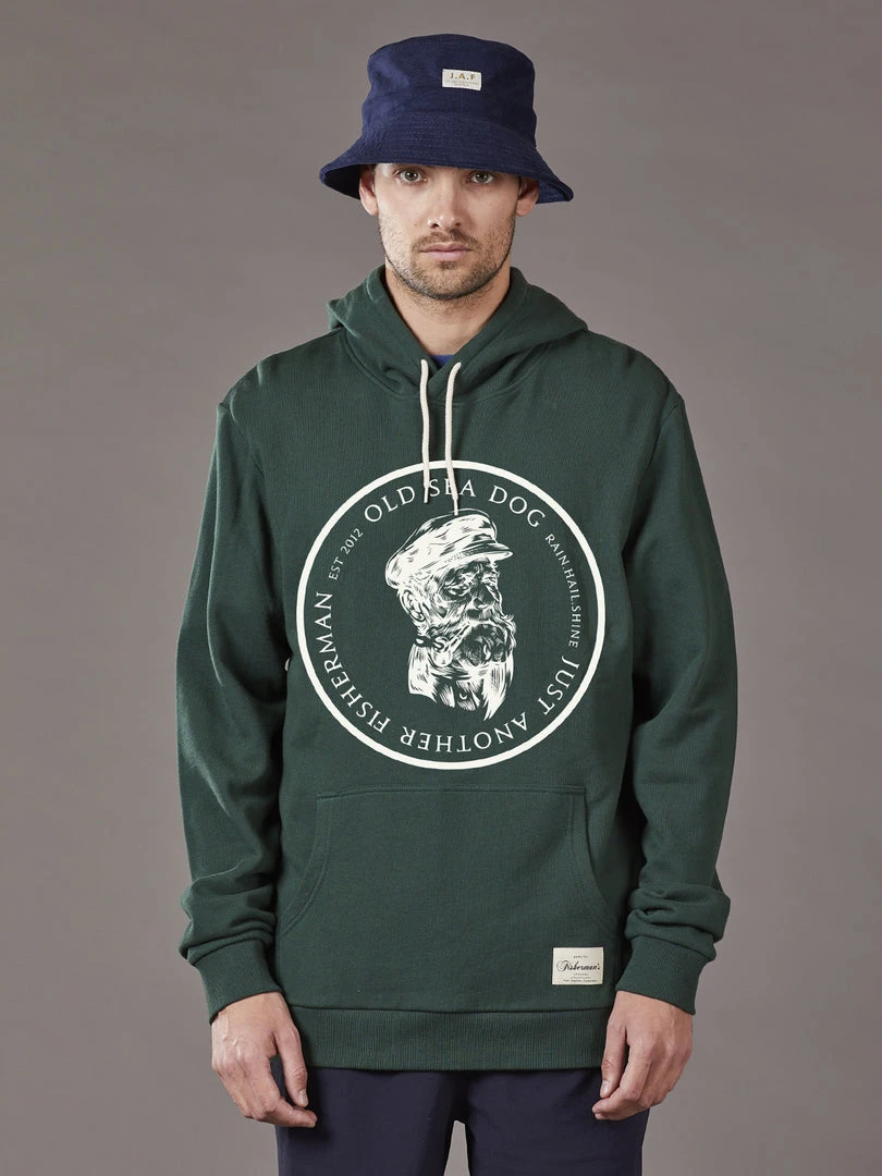 Just Another Fisherman OLD SEA DOG HOOD - PINE Apparel