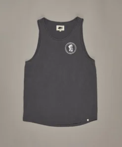 Just Another Fisherman OLD SEA DOG SINGLET - AGED BLACK