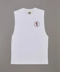 Just Another Fisherman OLD SEA DOG TANK - WHITE