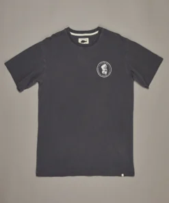 Just Another Fisherman Apparel OLD SEA DOG TEE - AGED BLACK/WHITE