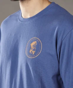 Just Another Fisherman OLD SEA DOG TEE - DEEP BLUE Apparel