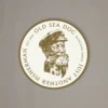Just Another Fisherman Apparel OLD SEA DOG STICKER - STONE