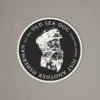 Just Another Fisherman OLD SEA DOG STICKER - CHARCOAL Apparel
