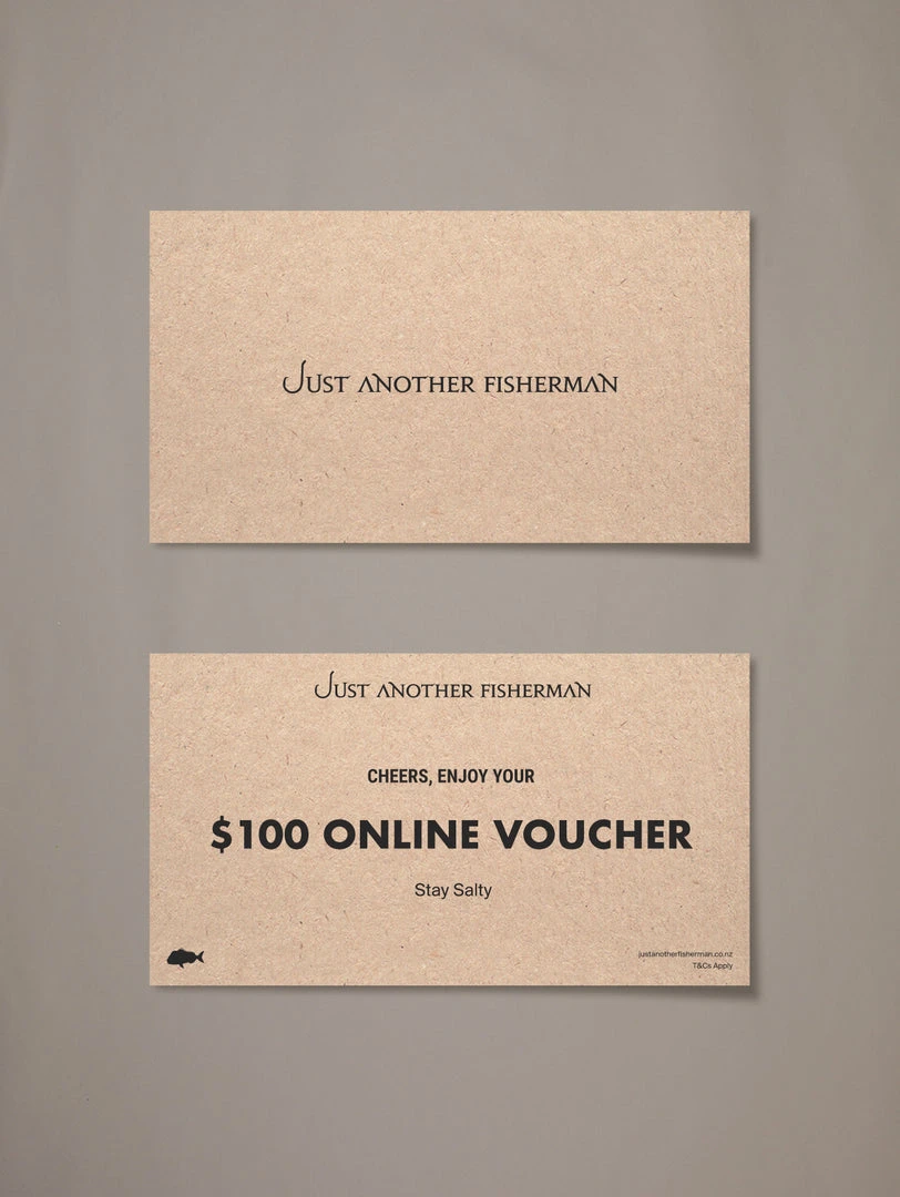 Just Another Fisherman J.A.F ONLINE VOUCHER - $100 Apparel