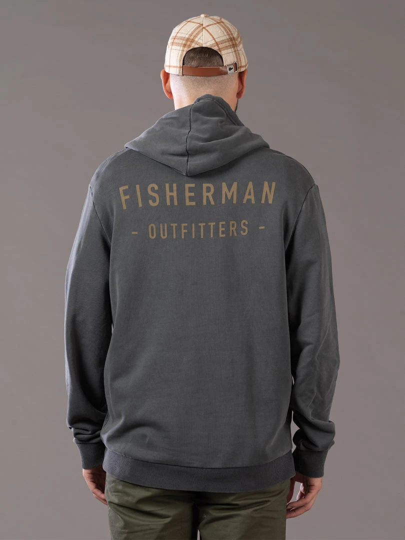 Just Another Fisherman OUTFITTER HOOD - AGED BLACK Apparel