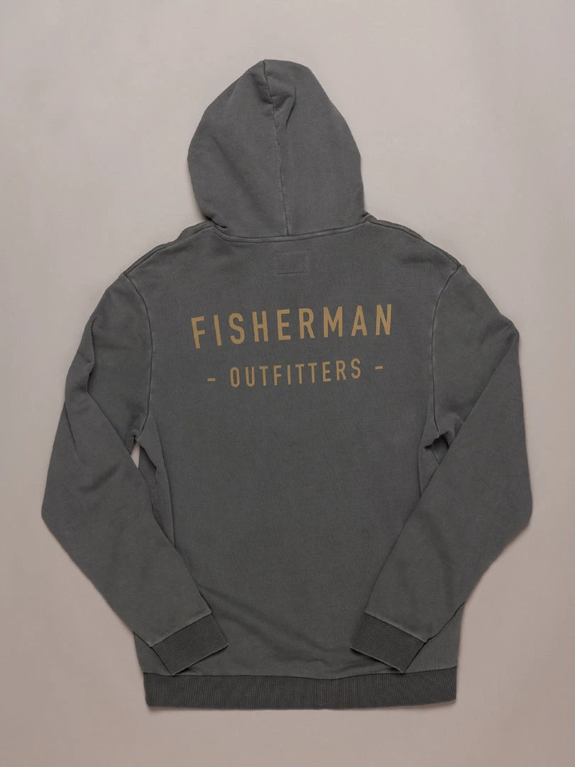 Just Another Fisherman OUTFITTER HOOD - AGED BLACK Apparel