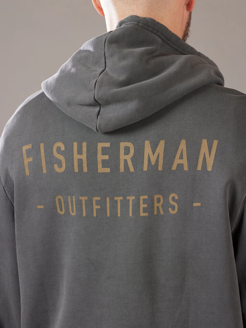 Just Another Fisherman OUTFITTER HOOD - AGED BLACK Apparel