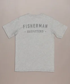Just Another Fisherman Apparel OUTFITTERS TEE - GREY MARLE