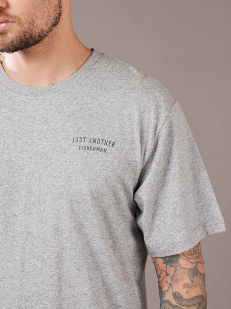 Just Another Fisherman Apparel OUTFITTERS TEE - GREY MARLE