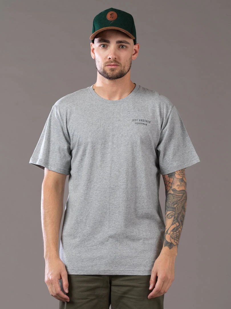 Just Another Fisherman Apparel OUTFITTERS TEE - GREY MARLE