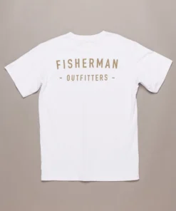 Just Another Fisherman OUTFITTERS TEE - WHITE