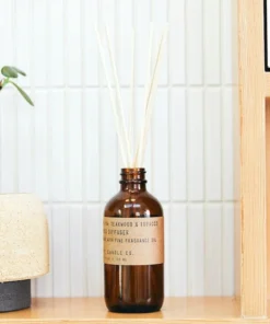 PF CANDLE CO Skincare & Candles REED DIFFUSER - TEAKWOOD & TOBACCO