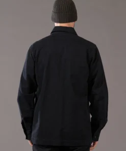 Just Another Fisherman RIGGER SHACKET - BLACK Apparel