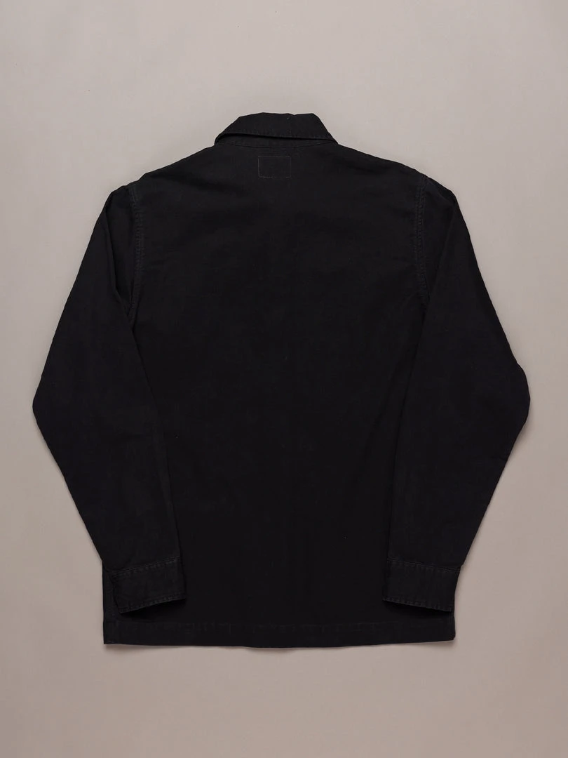 Just Another Fisherman RIGGER SHACKET - BLACK Apparel