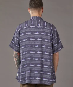 Just Another Fisherman RUSTIC SWORD SS SHIRT - BLACK