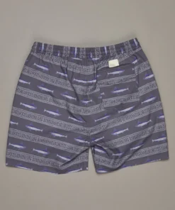 Just Another Fisherman RUSTIC SWORD SHORTS - BLACK Apparel