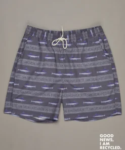 Just Another Fisherman RUSTIC SWORD SHORTS - BLACK Apparel