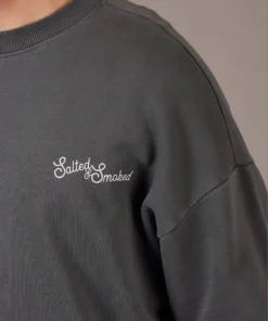 Just Another Fisherman Apparel SALTED CREW - AGED BLACK