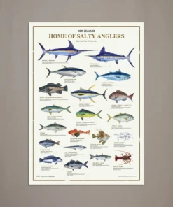 Just Another Fisherman HOME OF THE SALTY ANGLERS PRINT Apparel