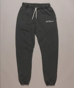 Just Another Fisherman SMOKED TRACKPANTS - AGED BLACK Apparel
