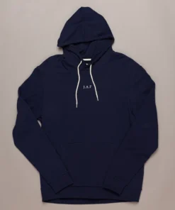 Just Another Fisherman Apparel SNAPPER LOGO HOOD - NAVY