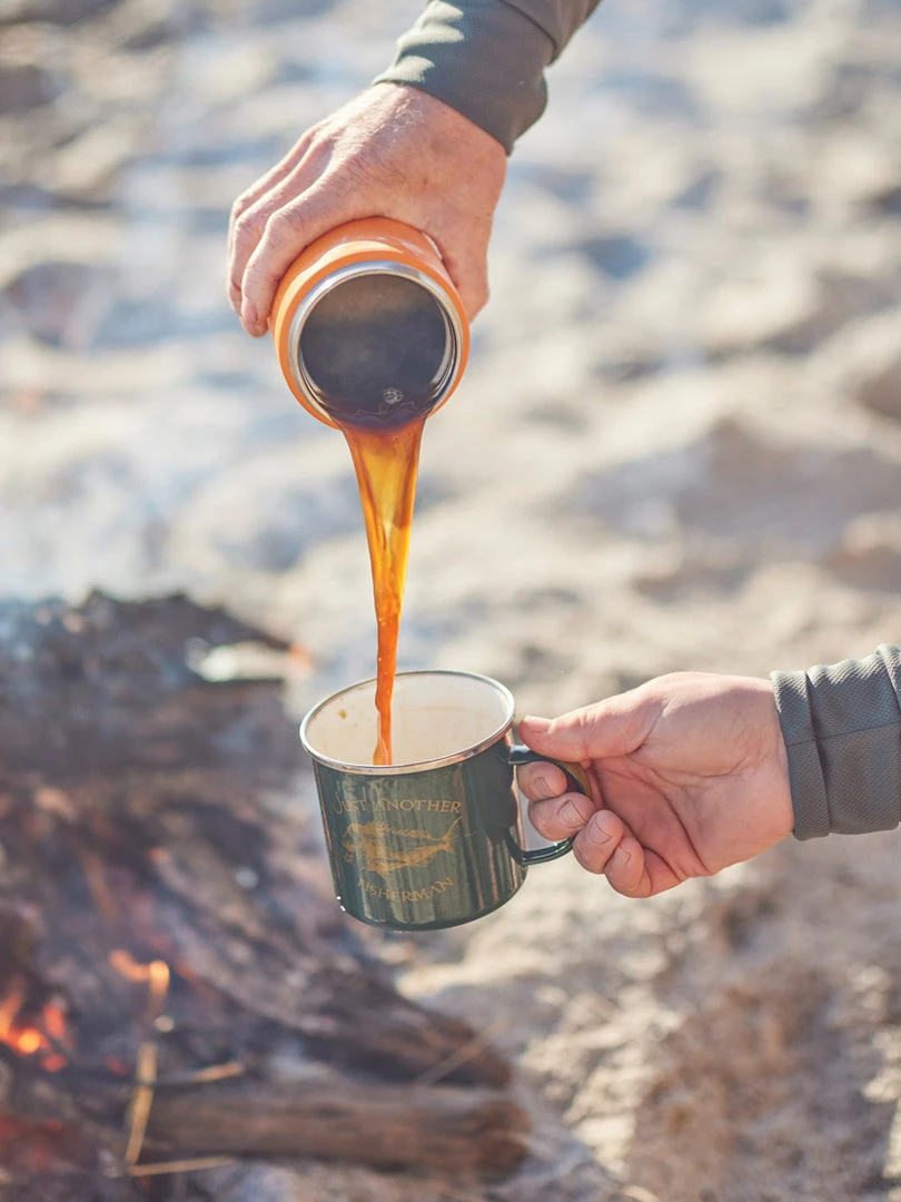 Just Another Fisherman SNAPPER LOGO MUG - GREEN Apparel