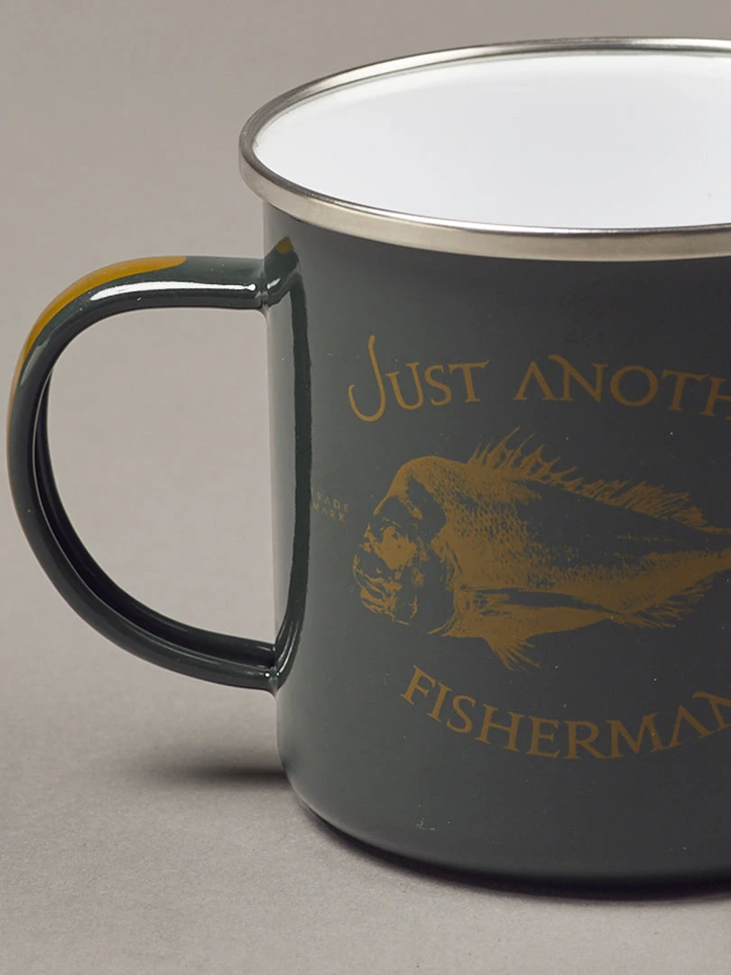 Just Another Fisherman SNAPPER LOGO MUG - GREEN Apparel