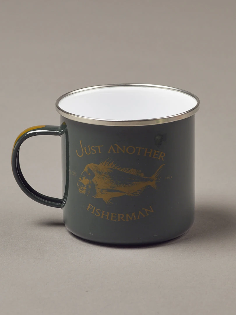 Just Another Fisherman SNAPPER LOGO MUG - GREEN Apparel