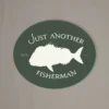 Just Another Fisherman SNAPPER LOGO STICKER - KHAKI