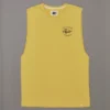 Just Another Fisherman Apparel SNAPPER LOGO TANK - WASHED YELLOW
