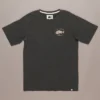 Just Another Fisherman Apparel SNAPPER LOGO TEE - AGED BLACK/SAND