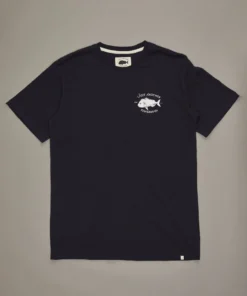 Just Another Fisherman SNAPPER LOGO TEE - BLACK Apparel