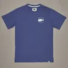 Just Another Fisherman SNAPPER LOGO TEE - DEEP BLUE