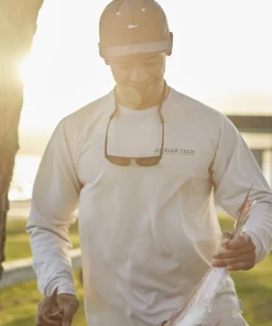 Just Another Fisherman Apparel DAWN TILL DUSK SUNNY SAVER - GREY MARLE